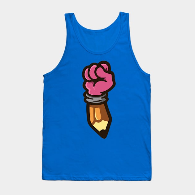 Creative Solidarity Tank Top by arigatodesigns